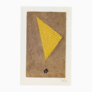 Arthur Luis Piza, Greeting Card, Galerie Michel (Paris), 1994, Engraving