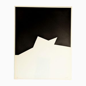 Emile Gilioli, Composition Black Wing, 20th Century, Lithograph