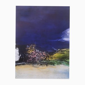 Zao Wou-Ki, Untitled, 1987, Etching