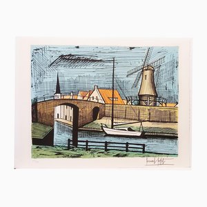 Bernard Buffet, Sloten, 20th Century, Lithograph