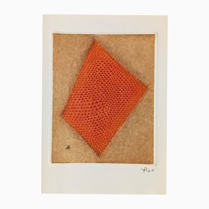 Arthur Luis Piza, Greeting Card, Galerie Michel (Paris), 1996, Engraving