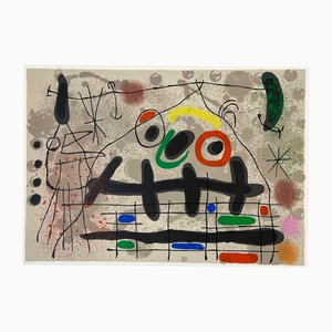 Joan Miró, The Lizard with the Golden Feathers, 1967, Lithograph