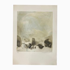 Zao Wou-Ki, The Pond, 1972, Etching