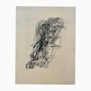 Hans Hartung, G, 1973-2, 1973, Etching