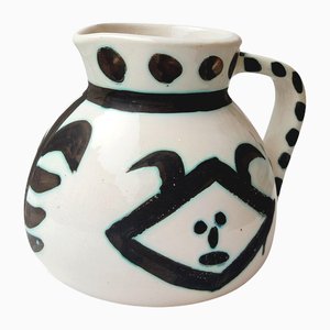 Pitcher with Heads by Pablo Picasso, 1956