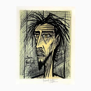 Bernard Buffet, Don Quixote, 1989, Lithograph