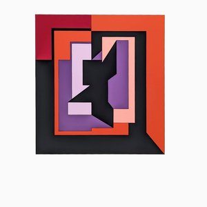 Victor Vasarely, Oak, 1983, Silkscreen