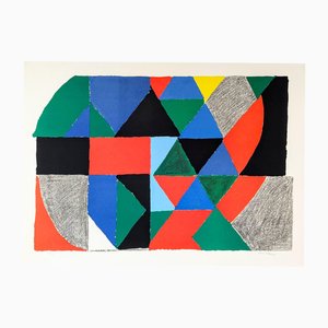 Sonia Delaunay, Polyphony, 1971, Lithograph