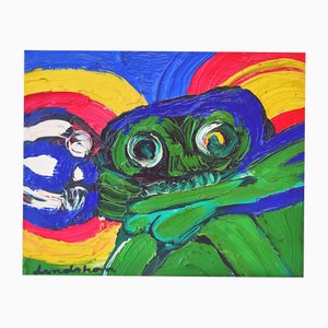 Bengt Lindström, Ohne Titel, Öl auf Papier