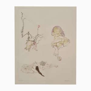 Hans Bellmer, Mirror of Dreams, 1972, Etching