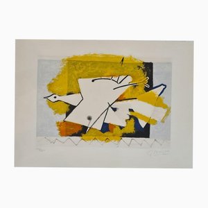 Georges Braque, Yellow Bird, 1959, Lithograph