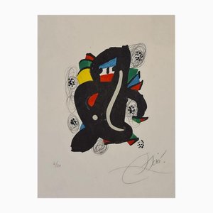 Joan Miró, The Acid Melody, 1980, Lithograph