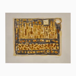 Roger Bissière, The Castle, 1956, Lithograph