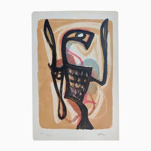 Jean-Michel Atlan, Moonbird, Lithograph