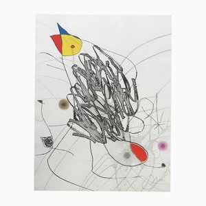 Joan Miró, Diary of an Engraver III, 1975, Etching