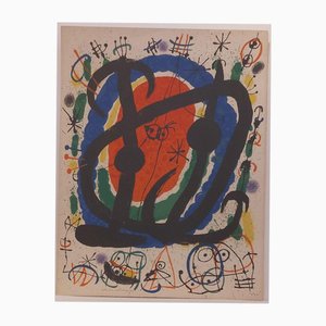 Joan Miró, Exhibition XXIIe Salon de Mai, 1966, Lithograph
