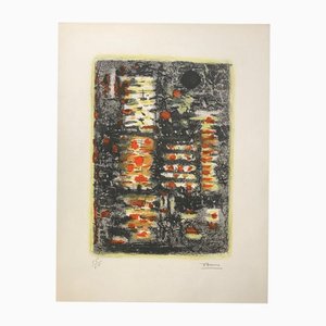 Roger Bissière, Light in the Forest, 1956, Lithograph