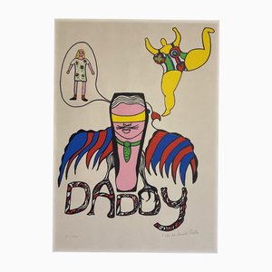 Niki De Saint Phalle, Daddy, 20th Century, Silk-screen