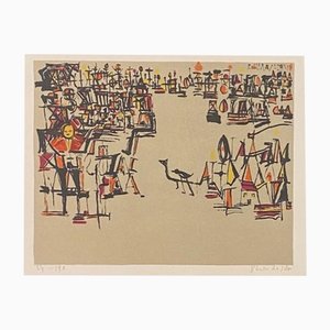 Maria Helena Vieira Da Silva, Carnival, 1978, Lithograph