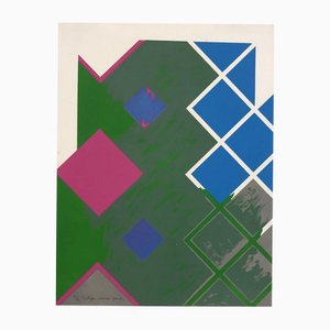 Guy De Rougemont, Triptych, 20th Century, Silk-screen