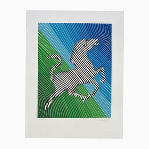 Victor Vasarely, Zebra 2, 20th Century, Lithograph