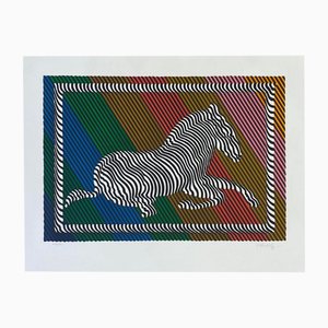 Victor Vasarely, Zebra 3, 20th Century, Lithograph