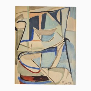 Bram Van Velde, Untitled, 1975, Lithograph