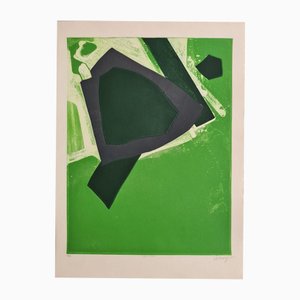 Bertrand Dorny, Red Negori, 1970, Etching