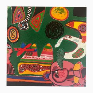 Guillaume Corneille, Sunbathing, 1997, Lithograph