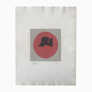 Hans Arp, Soleil Recerclé, 1966, Wood Engraving