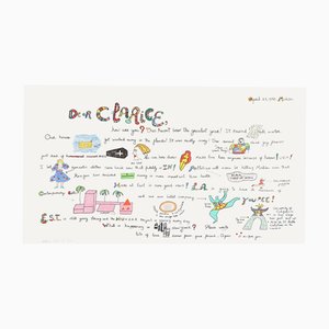 Niki De Saint Phalle, Dear Clarice, 1983, Silkscreen