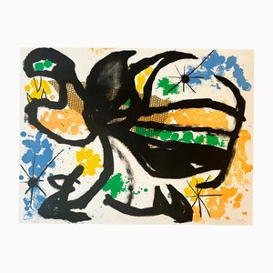 Joan Miró, Album 19, Plate 3, 1961, Lithograph