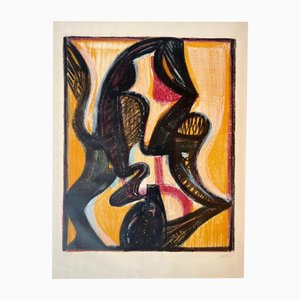 Jean-Michel Atlan, East, 1957, Lithograph