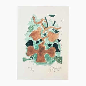 Georges Braque, La Fôret Love Letter, 1963, Lithograph