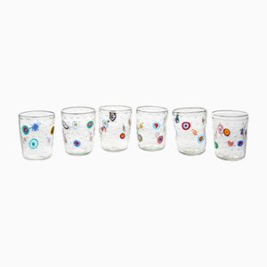 Italian Modern Drinking Set by Mariana Iskra for Ribes, Set of 6