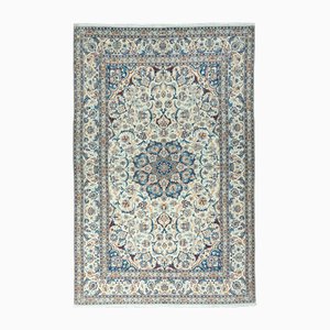 Hand-Knotted Oriental Rug with Silk