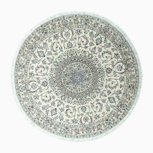 Hand-Knotted Oriental Rug with Silk