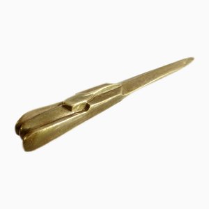 Art Deco Brieföffner aus Bronze, 1930er
