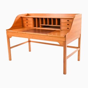 Scrivania Mid-Century in pino di Andreas Hansen, Danimarca, anni '60