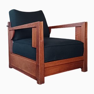 Frühmoderner niederländischer Sessel von Cornelis Van Der Sluys, 1920er