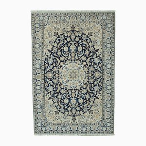 Hand-Knotted Oriental Rug with Silk