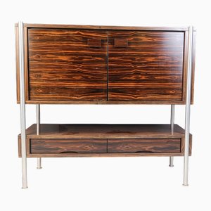 Mueble bar Mid-Century de madera, años 60