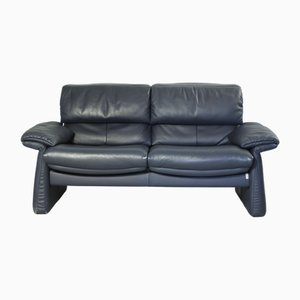 2-Sitzer Ledersofa Lugano von Erpo Int., 1985