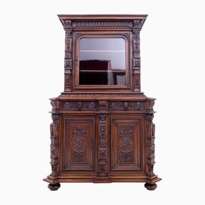 Antique French Carved Cabinet, 1880