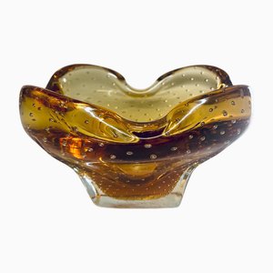 Murano Glass Bowl Bullicante by Carlo Scarpa, Italy, 1970s