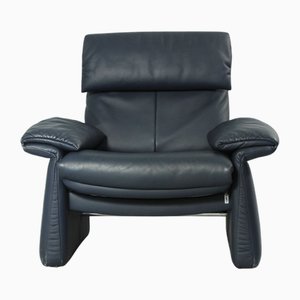 Fauteuil Lugano en Cuir par Erpo Int., 1985