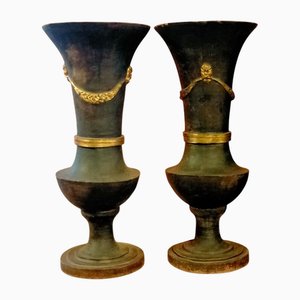 Neoclassical Tuscan Vases, Set of 2