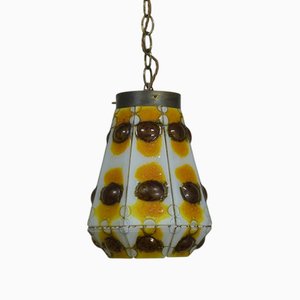 Antique Glass Hanging Light