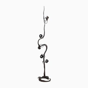 Brutalist Floor Lamp Sculpture by Salvino Marsura, 1970s