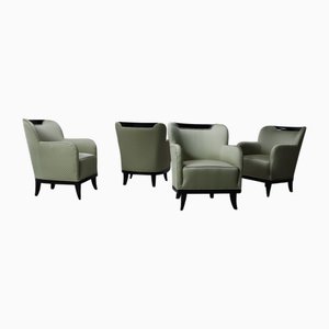 Art Deco Sessel, 1930er, 4er Set